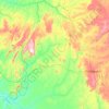 Almas topographic map, elevation, terrain