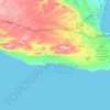 Nelson Mandela Bay Ward 1 topographic map, elevation, terrain