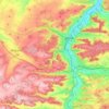 07751 topographic map, elevation, terrain