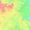 Khawlan District topographic map, elevation, terrain