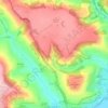 Swainswick topographic map, elevation, terrain