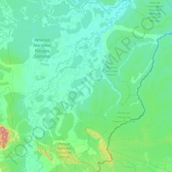 Requena topographic map, elevation, terrain