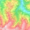 Furna topographic map, elevation, terrain