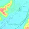 Tuscarawas topographic map, elevation, terrain