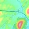 Flintstone topographic map, elevation, terrain