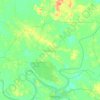 Binjai Hulu topographic map, elevation, terrain