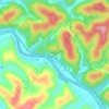 Crum topographic map, elevation, terrain