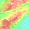 Mostefa Ben Brahim topographic map, elevation, terrain