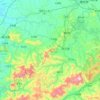 Baisha Li Autonomous County topographic map, elevation, terrain