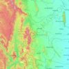 Uthai Thani Province topographic map, elevation, terrain