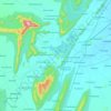 Cumbum topographic map, elevation, terrain