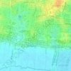 Jeruk topographic map, elevation, terrain