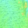 Roddam topographic map, elevation, terrain
