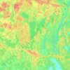 Nastola topographic map, elevation, terrain