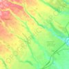 Juja ward topographic map, elevation, terrain