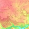Mousseaux-Neuville topographic map, elevation, terrain
