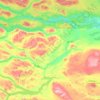 Area D (Endako/Fort Fraser) topographic map, elevation, terrain