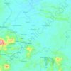 Teriak topographic map, elevation, terrain