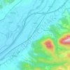 Ladce topographic map, elevation, terrain