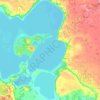 Manitou Lake topographic map, elevation, terrain