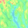 Harrison topographic map, elevation, terrain