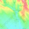 Svätoplukovo topographic map, elevation, terrain