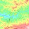 Idakho East ward topographic map, elevation, terrain