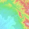 Pantai Ceureumen topographic map, elevation, terrain