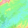 Lagoinha topographic map, elevation, terrain