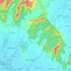Xuân Hòa Ward topographic map, elevation, terrain