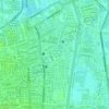 Bugangan topographic map, elevation, terrain