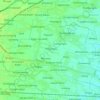 Wonoayu topographic map, elevation, terrain