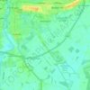 Heslington topographic map, elevation, terrain