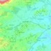 Pembridge topographic map, elevation, terrain