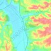 Vila Nova de Anços topographic map, elevation, terrain