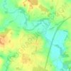 Wickham Market topographic map, elevation, terrain