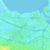 Asemrowo topographic map, elevation, terrain