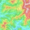 Sant'Olcese topographic map, elevation, terrain