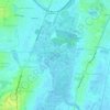 Ward 189 topographic map, elevation, terrain