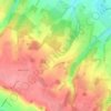 Otterden topographic map, elevation, terrain