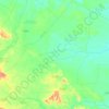 Kecamatan Tapung Hulu topographic map, elevation, terrain