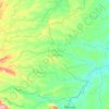 Lubuk Batang topographic map, elevation, terrain