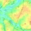 Tasburgh topographic map, elevation, terrain