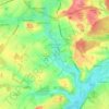 Goodworth Clatford topographic map, elevation, terrain