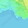 Jawbone Flora and Fauna Reserve topographic map, elevation, terrain
