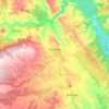 Navarrés topographic map, elevation, terrain