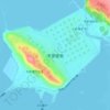 Henzajima topographic map, elevation, terrain