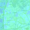 Ban Khlong Suan Subdistrict topographic map, elevation, terrain