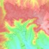 Chailley topographic map, elevation, terrain