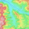 Saint-Symphorien-de-Marmagne topographic map, elevation, terrain